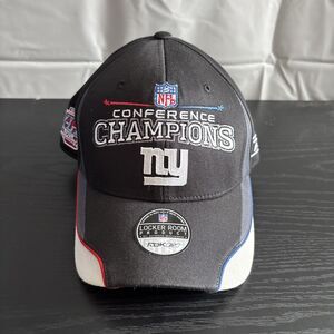 NWOT Super Bowl XLII 42 NFL NY Giants Conference Champions Football Cap Hat